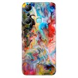 Senada Infinix Hot 20İ İle Uyumlu Kılıf Silikon Desenli Resimli Uv Kapak Boyaların Dansı