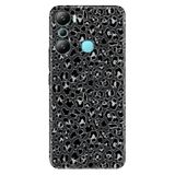 Senada Infinix Hot 20İ İle Uyumlu Kılıf Silikon Desenli Resimli Uv Kapak Leopar Flu