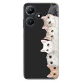 Senada Infinix Hot 30İ İle Uyumlu Kılıf Kamera Korumalı Silikon Resimli Uv Kapak Pisi Pisi Kedi