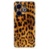Senada Infinix Hot 40İ İle Uyumlu Kılıf Nano Silikon Desenli Kapak Leopar Kürk