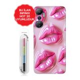 Senada Infinix Hot 8 9 10 11S 12 20 30İ 40 40İ Uyumlu Pro Play İle Uyumlu Kılıf Class Esnek Case Mucuk