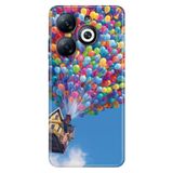 Senada Infinix Smart 8-8 Pro İle Uyumlu Kılıf Uv-Color Telefon İle Uyumlu Kılıfı Vip Baskılı Balonlu Ev