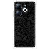 Senada Infinix Smart 8-8 Pro İle Uyumlu Kılıf Uv-Color Telefon İle Uyumlu Kılıfı Vip Baskılı Mandala Gül