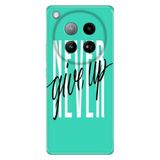 Senada Infinix Zero 40 4G ile Uyumlu Kılıf Desenli TPU Cover Silikon Asla Pes Etme