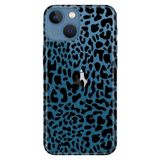 Senada Iphone 13 İle Uyumlu Kılıf Colored Desenli Silikon Kapak Leopar Deseni