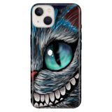 Senada İphone 15 İle Uyumlu Kılıf Kamera Korumalı Silikon Desenli Resimli Kapak Arsız Kedi