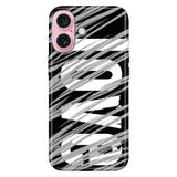 Senada İphone 16 İle Uyumlu Kılıf Silikon Desenli İphone16 Kapak Gri Aşk Love Tema