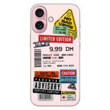 Senada İphone 16 İle Uyumlu Kılıf Telefon İle Uyumlu Kılıfı İphone16 Baskılı Mix Sticker