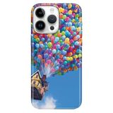 Senada İphone 16 Pro İle Uyumlu Kılıf Telefon İle Uyumlu Kılıfı 16 Pro Baskılı Balonlu Ev