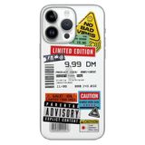 Senada İphone 16 Pro İle Uyumlu Kılıf Telefon İle Uyumlu Kılıfı 16 Pro Baskılı Mix Sticker