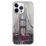 Senada İphone 16 Pro Max İle Uyumlu Kılıf Silikon Baskılı 16 Pro Max Kapak Kırmızılı Kadın