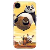Senada iPhone 17 Air Kamera Korumalı ile Uyumlu Kılıf Dekoratif Silikon Baskılı Kapak Kungfu Panda