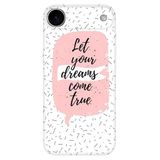 Senada iPhone 17 Air Kamera Korumalı ile Uyumlu Kılıf Dekoratif Silikon Baskılı Kapak Let Dream Love