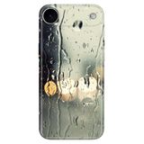Senada iPhone 17 Air Kamera Korumalı ile Uyumlu Kılıf Dekoratif Silikon Baskılı Kapak Yağmurlu Bir Akşam