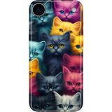 Senada iPhone 17 Air Kılıf Desenli Baskılı Tpu Rubber Kapak Kedi Ordusu - 001-Renkli