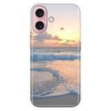 Senada iPhone 17 Camera Productor ile Uyumlu Kılıf Art Silikon Baskılı TPU Sahil