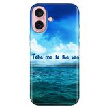 Senada iPhone 17 Camera Productor ile Uyumlu Kılıf Art Silikon Baskılı TPU Take Me