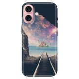 Senada iPhone 17 Camera Productor ile Uyumlu Kılıf Art Silikon Baskılı TPU Tren Yolu
