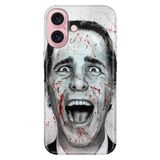 Senada iPhone 17 Camera Productor ile Uyumlu Kılıf Dekoratif Silikon Baskılı Kapak AmericanPsych