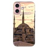 Senada iPhone 17 Camera Productor ile Uyumlu Kılıf Dekoratif Silikon Baskılı Kapak Camii