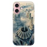 Senada iPhone 17 Camera Productor ile Uyumlu Kılıf Dekoratif Silikon Baskılı Kapak Dubai Manzara