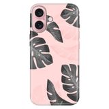 Senada iPhone 17 Camera Productor ile Uyumlu Kılıf Dekoratif Silikon Baskılı Kapak Hawai Stil