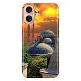 Senada iPhone 17 Camera Productor ile Uyumlu Kılıf Dekoratif Silikon Baskılı Kapak Kızılİstanbul