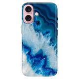 Senada iPhone 17 Camera Productor ile Uyumlu Kılıf Dekoratif Silikon Baskılı Kapak Koyu Ametist