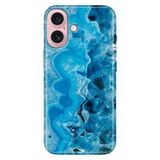 Senada iPhone 17 Camera Productor ile Uyumlu Kılıf Dekoratif Silikon Baskılı Kapak Maldiv Ametist