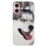 Senada iPhone 17 Camera Productor ile Uyumlu Kılıf Dekoratif Silikon Baskılı Kapak My Hasky