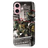 Senada iPhone 17 Camera Productor ile Uyumlu Kılıf Dekoratif Silikon Baskılı Kapak Ninja