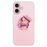 Senada iPhone 17 Camera Productor ile Uyumlu Kılıf Dekoratif Silikon Baskılı Kapak Saklı Aşk