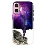 Senada iPhone 17 Camera Productor ile Uyumlu Kılıf Dekoratif Silikon Baskılı Kapak Smoke