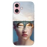 Senada iPhone 17 Camera Productor ile Uyumlu Kılıf Desenli Silikon Baskılı Kapak Sanatsal