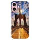 Senada iPhone 17 Camera Productor ile Uyumlu Kılıf Desenli Silikon Baskılı Kapak Walking Bridge