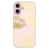 Senada iPhone 17 Camera Productor ile Uyumlu Kılıf Desenli Silikon Baskılı Kapak Zeus Yaprak