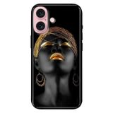 Senada iPhone 17 Camera Productor ile Uyumlu Kılıf Renkli Silikon Baskılı TPU Afrikalı Kız