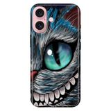 Senada iPhone 17 Camera Productor ile Uyumlu Kılıf Renkli Silikon Baskılı TPU Arsız Kedi