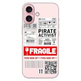 Senada iPhone 17 Camera Productor ile Uyumlu Kılıf Renkli Silikon Baskılı TPU Fragile