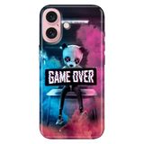Senada iPhone 17 Camera Productor ile Uyumlu Kılıf Renkli Silikon Baskılı TPU Game Over