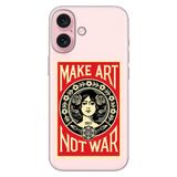 Senada iPhone 17 Camera Productor ile Uyumlu Kılıf Renkli Silikon Baskılı TPU Make Art