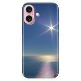 Senada iPhone 17 Camera Productor ile Uyumlu Kılıf Renkli Silikon Baskılı TPU Sakin Deniz