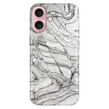Senada iPhone 17 Camera Productor ile Uyumlu Kılıf Renkli Silikon Baskılı TPU Sena Mermer