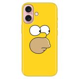 Senada iPhone 17 Camera Productor ile Uyumlu Kılıf Renkli Silikon Baskılı TPU SimpsonCaracter