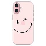 Senada iPhone 17 Camera Productor ile Uyumlu Kılıf Renkli Silikon Baskılı TPU Smile