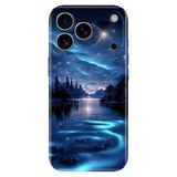 Senada iPhone 17 Pro Design ile Uyumlu Kılıf Retro Trendy Silikon Baskılı Gece Yarısı
