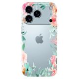 Senada iPhone 17 Pro Max 6.91 inch ile Uyumlu Kılıf Dekoratif Silikon Baskılı Kapak Çerçeve İmaj