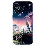 Senada iPhone 17 Pro Max 6.91 inch ile Uyumlu Kılıf Dekoratif Silikon Baskılı Kapak Empire State