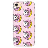 Senada İphone 7 8 Se 2020 2022 İle Uyumlu Kılıf Desenli Baskılı Silikon Unicorn Donut