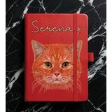 Senada Kişiye Özel Isim Yazılı Tarihsiz 192 Sayfa Mini Termo Defter Baskılı Desenli 9X14 cm Kırmızı - Renkli-Özel7 - 1 Adet - Kırmızı - Kırmızı